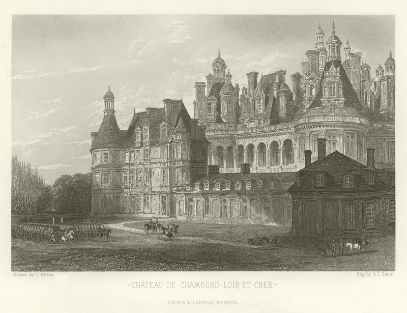 Chateau de Chambord-Loir-et-Cher af Alphonse Marie de Neuville