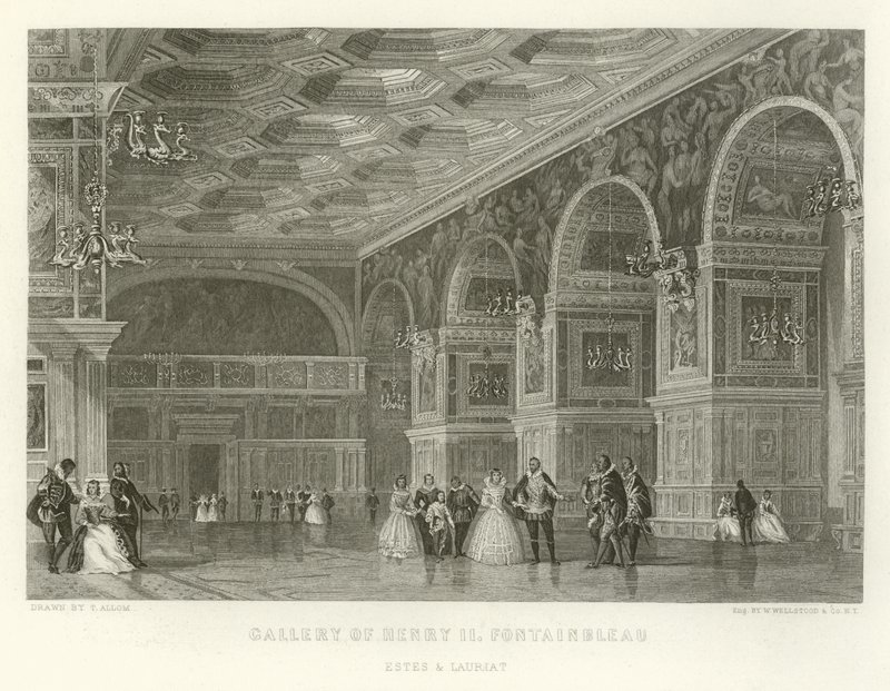 Galleri af Henry II, Fontainbleau af Alphonse Marie de Neuville
