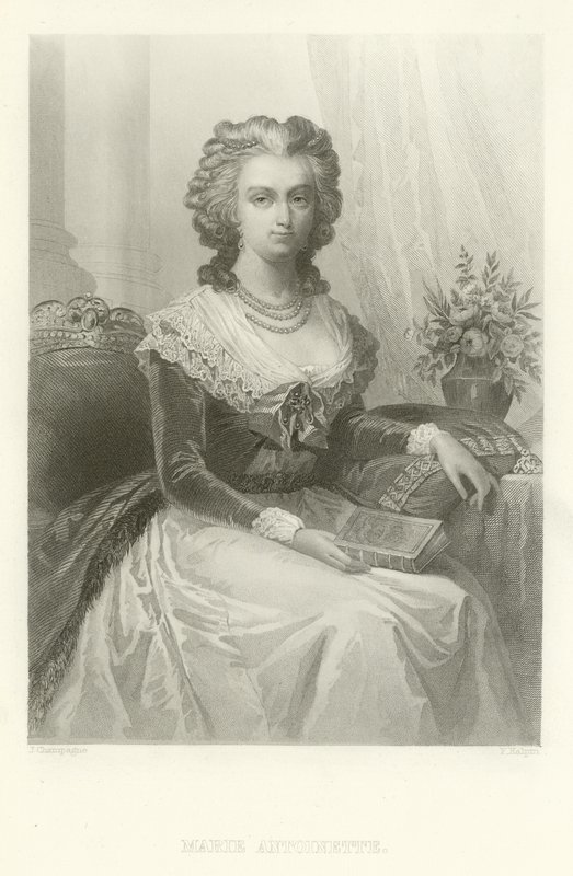 Marie Antoinette af Alphonse Marie de Neuville