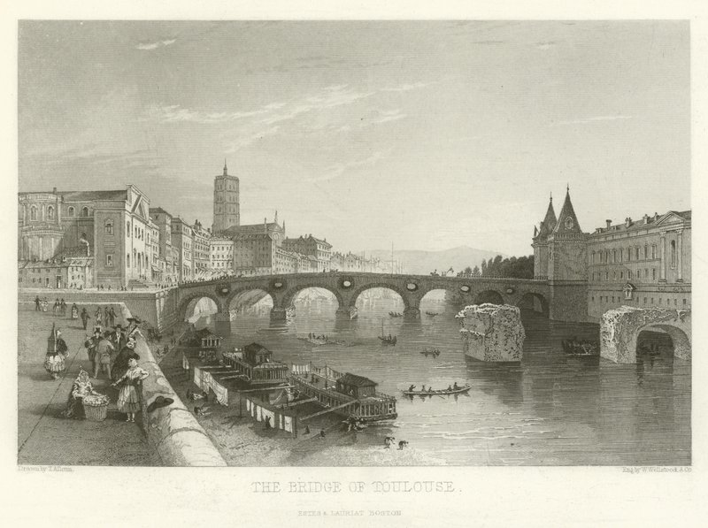 Broen i Toulouse af Alphonse Marie de Neuville