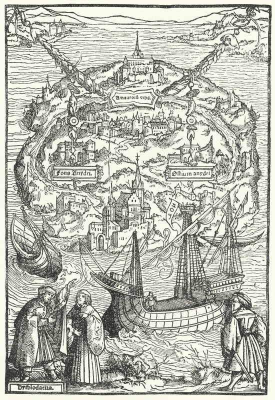 Øen Utopia af Ambrosius Holbein