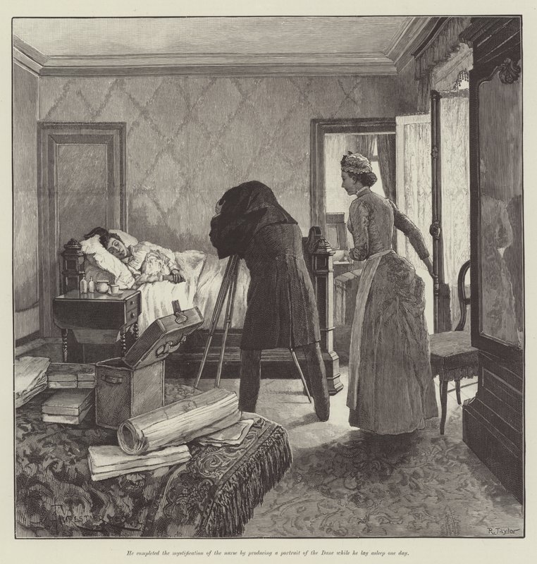 Blind Love, af Wilkie Collins af Amedee Forestier