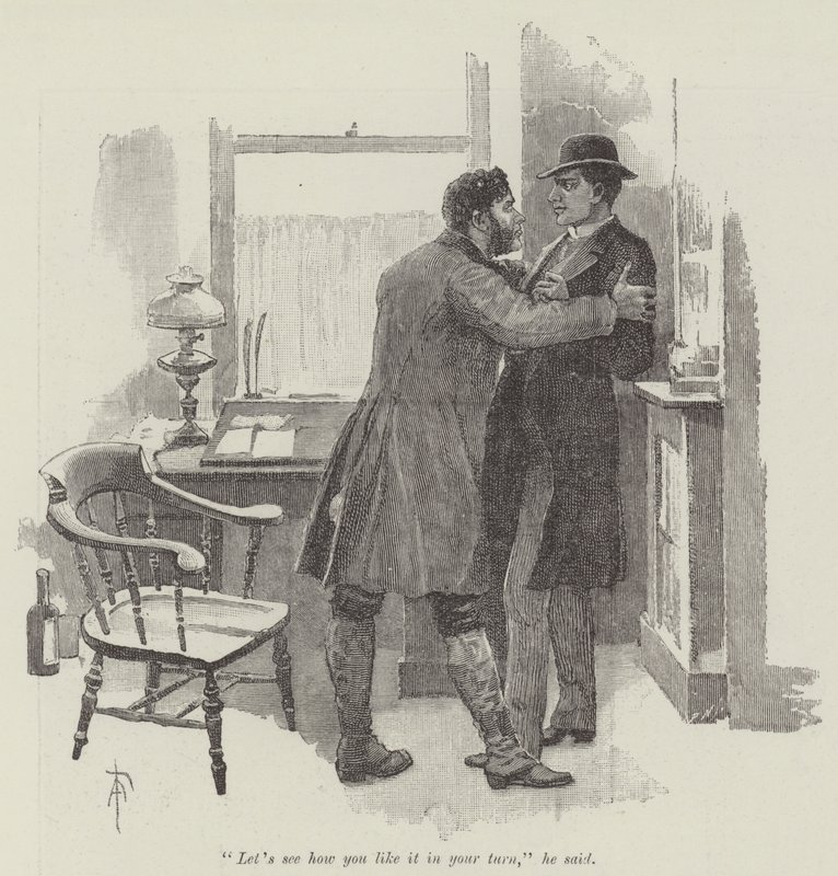 Blind Love, af Wilkie Collins af Amedee Forestier