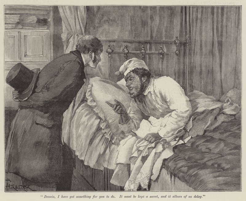 Blind Love, af Wilkie Collins af Amedee Forestier