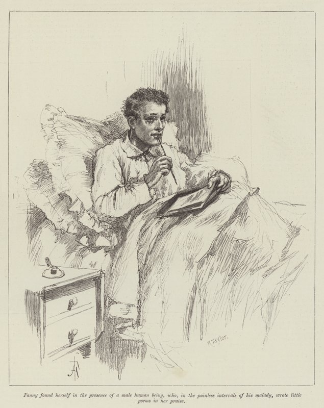 Blind Love, af Wilkie Collins af Amedee Forestier