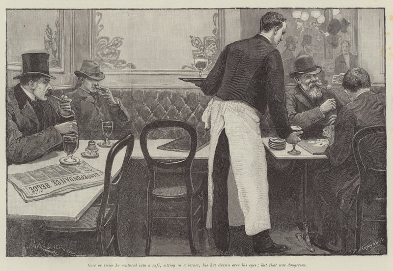 Blind Love, af Wilkie Collins af Amedee Forestier