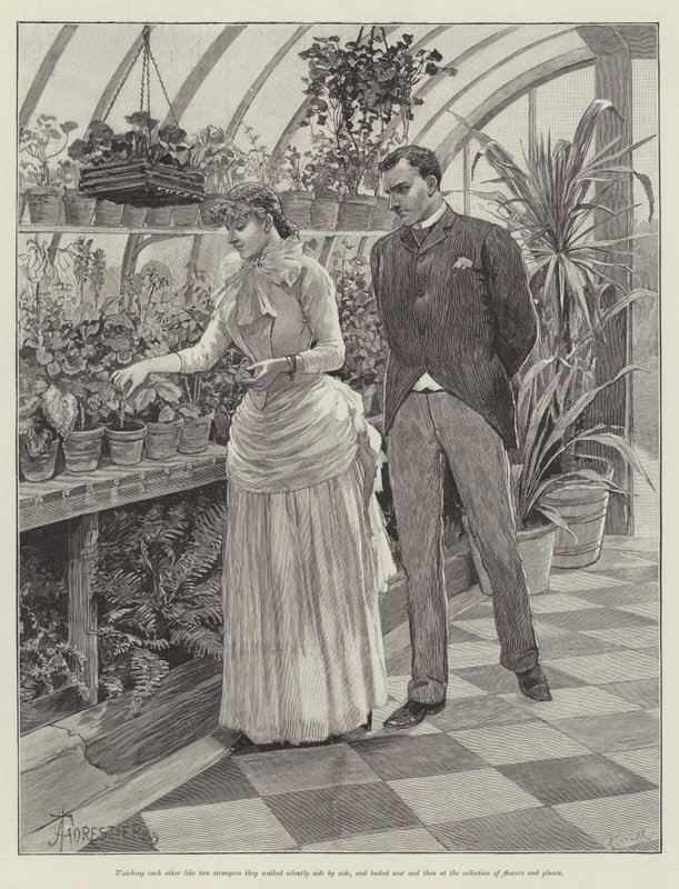 Blind Love, af Wilkie Collins af Amedee Forestier