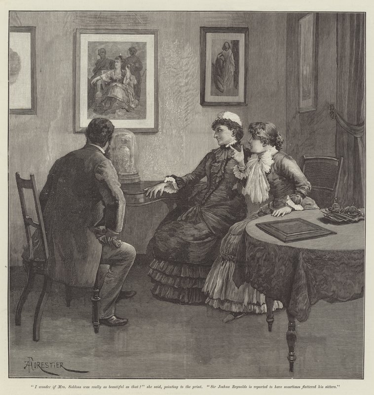 Blind kærlighed, af Wilkie Collins af Amedee Forestier