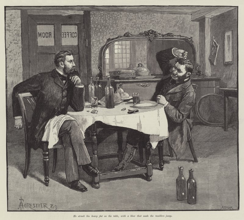 Blind Love, af Wilkie Collins af Amedee Forestier