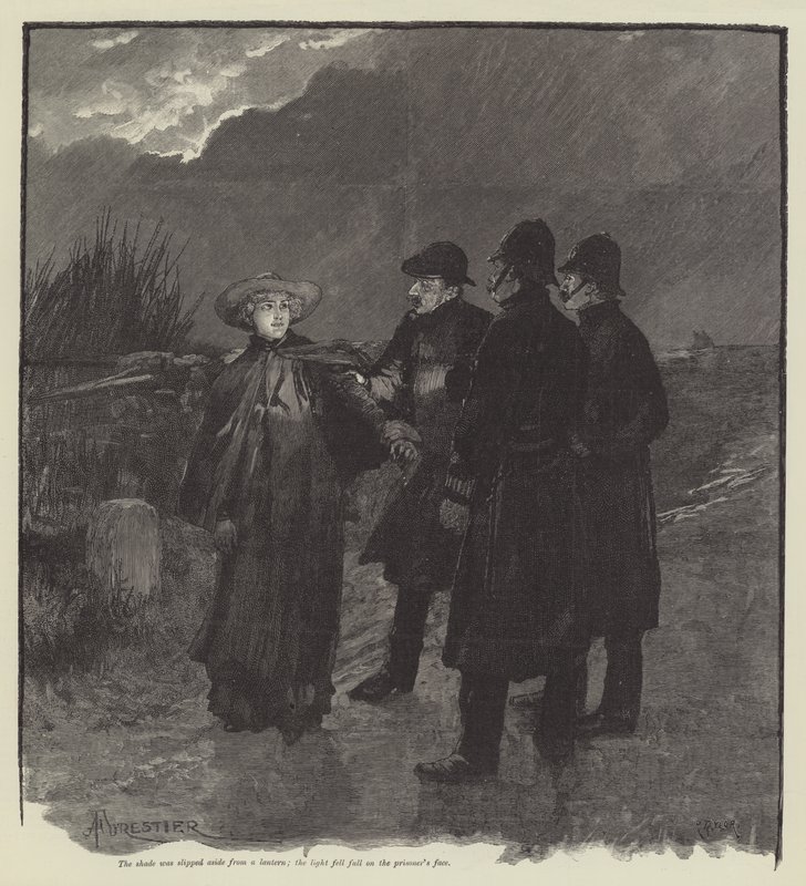 Blind Love, af Wilkie Collins af Amedee Forestier