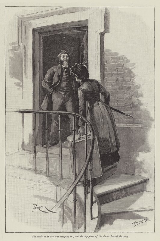 Blind Love, af Wilkie Collins af Amedee Forestier