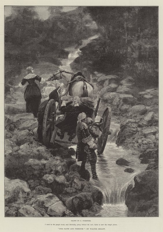 For Faith and Freedom, af Walter Besant af Amedee Forestier