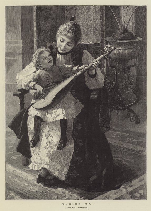 Tuning Up af Amedee Forestier