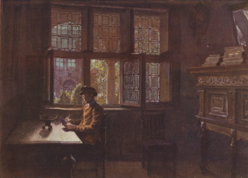 Musee Plantin-Moretus (The Arriere Boutique), Antwerpen af after Amedee Forestier