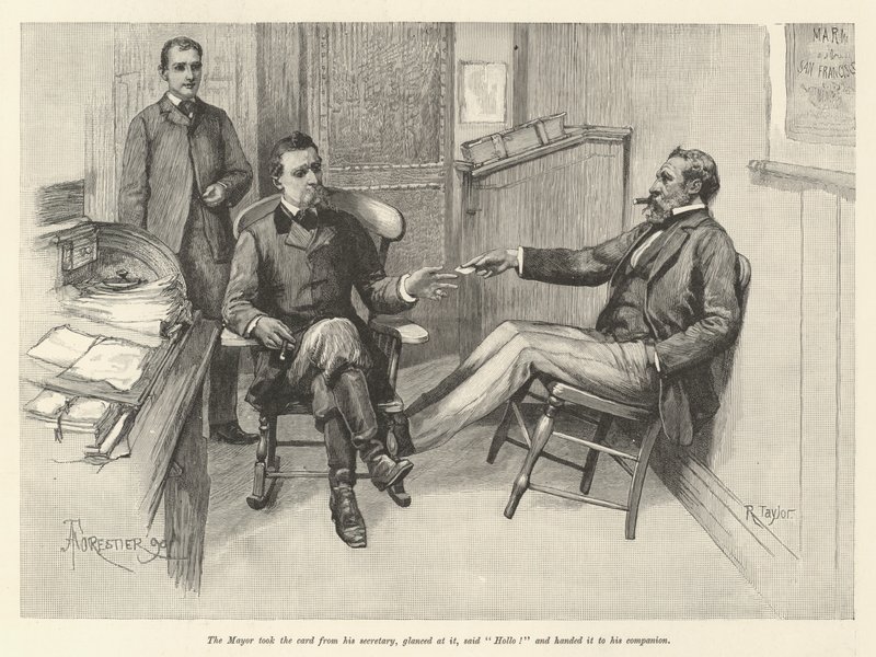 A Ward of the Golden Gate, af Bret Harte af Amedee Forestier