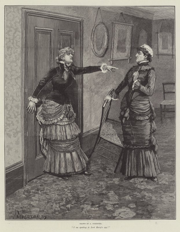 Blind kærlighed, af Wilkie Collins af Amedee Forestier