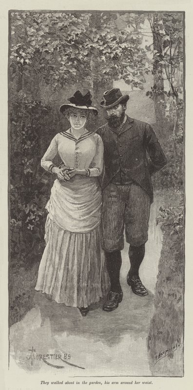 Blind Love, af Wilkie Collins af Amedee Forestier