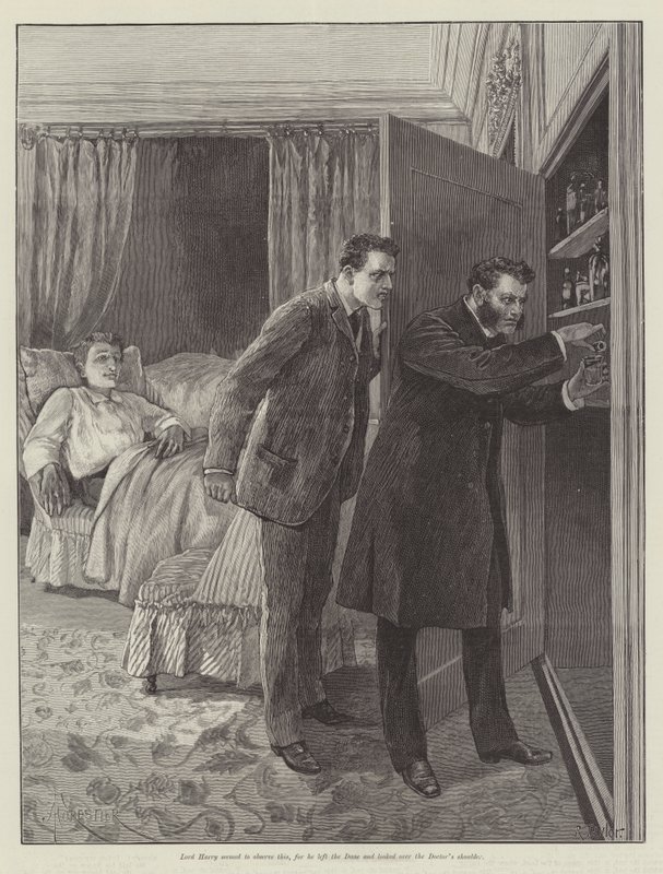 Blind Love, af Wilkie Collins af Amedee Forestier