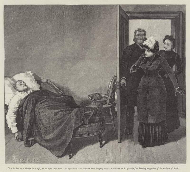 Blind Love, af Wilkie Collins af Amedee Forestier