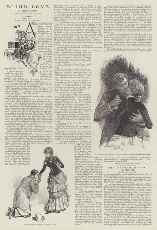 Blind Love, af Wilkie Collins af Amedee Forestier
