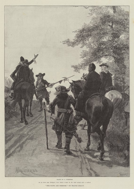 For Faith and Freedom, af Walter Besant af Amedee Forestier
