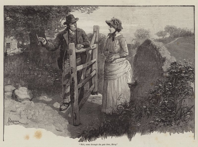 To Call Her Mine, af Walter Besant af Amedee Forestier