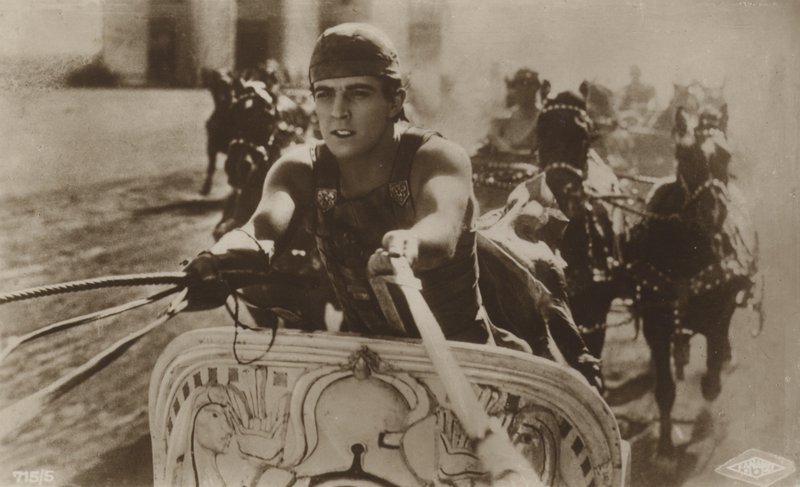 Ramon Novarro i filmen Ben Hur (1925) af American Photographer