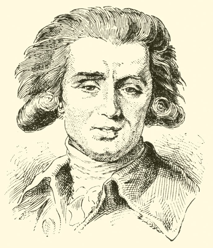 Andre (Ernest Modeste) Gretry, 1741-1813 af American School