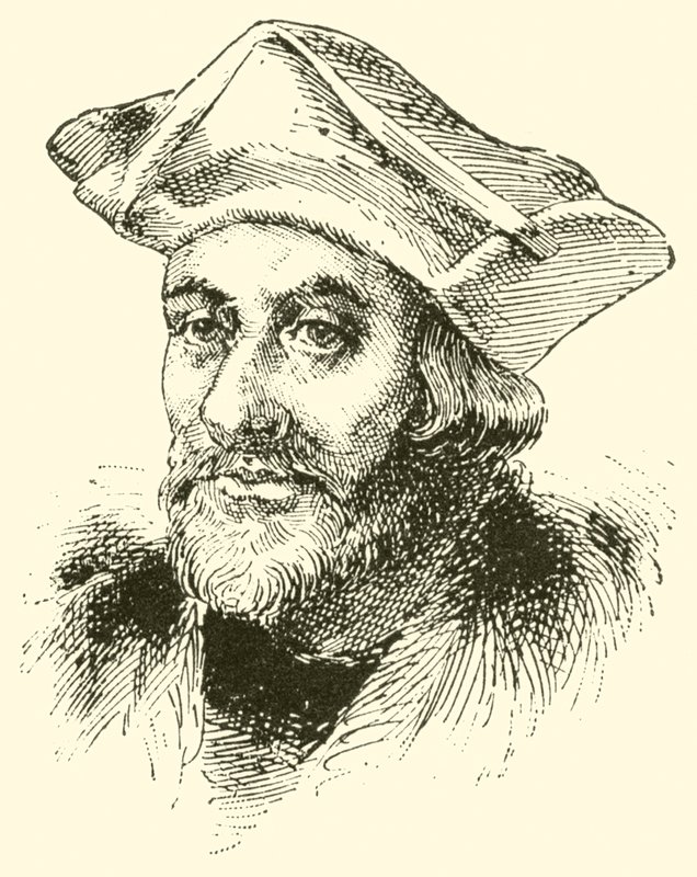 Damiao de Goes, 1501-1573 af American School