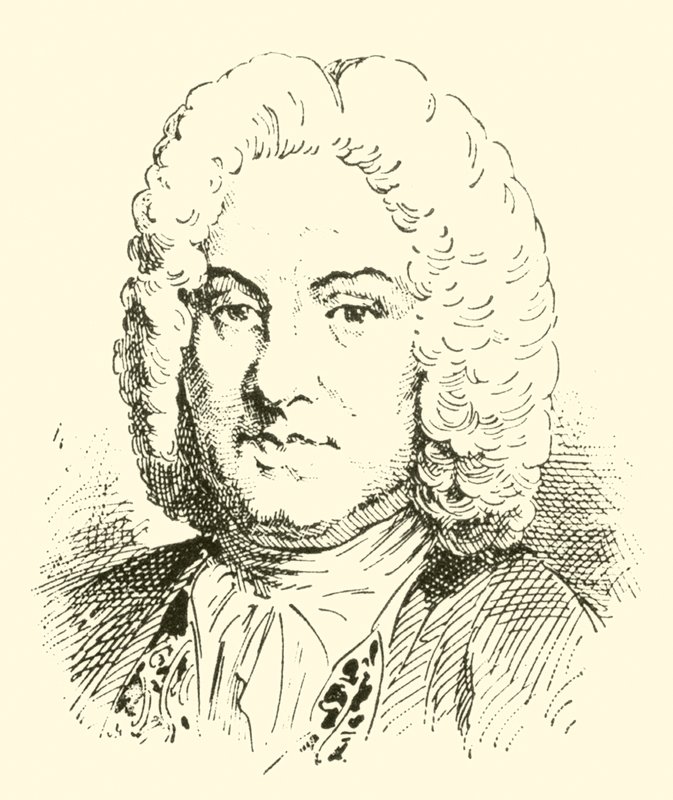 Francois Couperin (kaldet Le Grand), 1668-1733 af American School