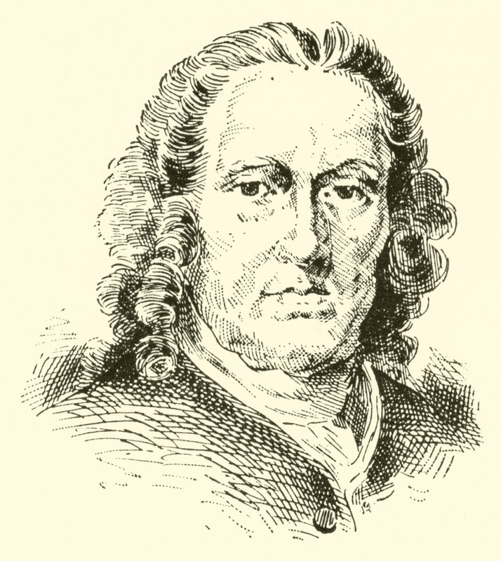 Richard Leveridge, 1670-1758 af American School