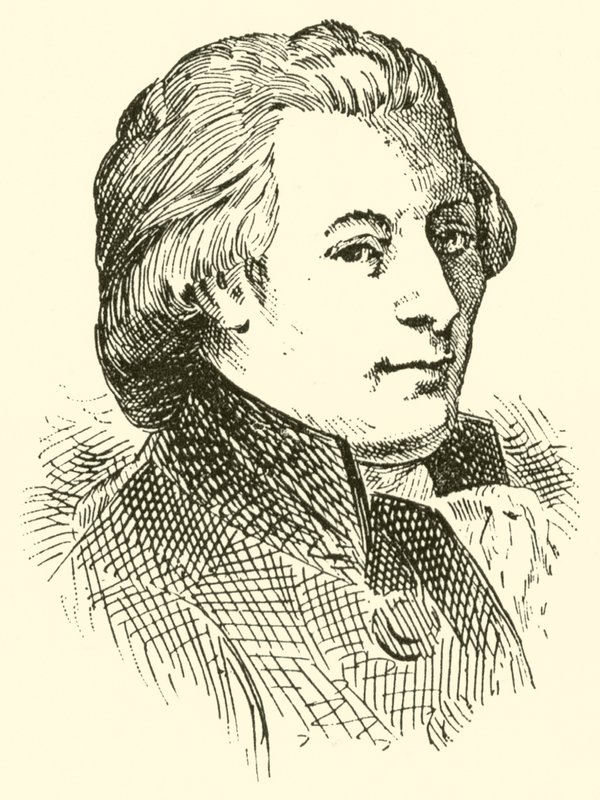 Wolfgang Amadeus Mozart, 1756-1791 af American School