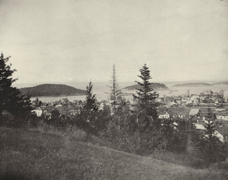Bar Harbor, Maine (s/h-billede) af American Photographer (after)