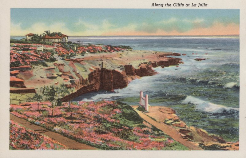 Californien: Langs klipperne ved La Jolla (foto) af American Photographer (after)
