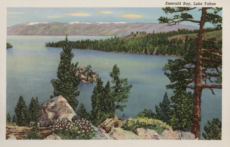Californien: Emerald Bay, Lake Tahoe (foto) af American Photographer (after)