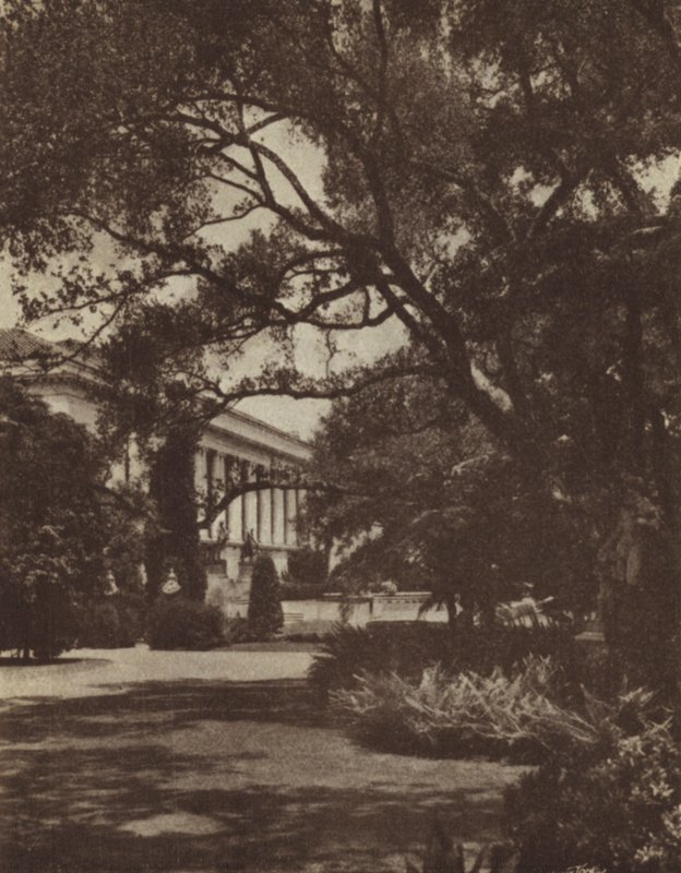 Californien: Huntington Library (s/h-billede) af American Photographer (after)