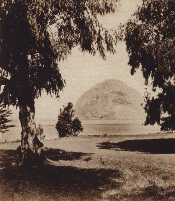 Californien: Morro Rock (s/h foto) af American Photographer (after)