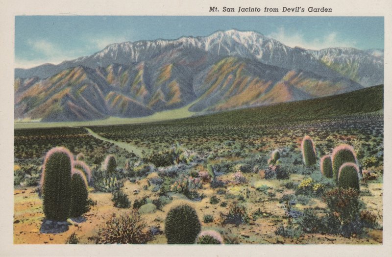 Californien: Mount San Jacinto fra Devil´s Garden (foto) af American Photographer (after)