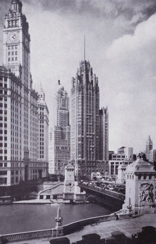 Chicago: Boulevard Link Bridge, Looking North (s/h foto) af American Photographer (after)