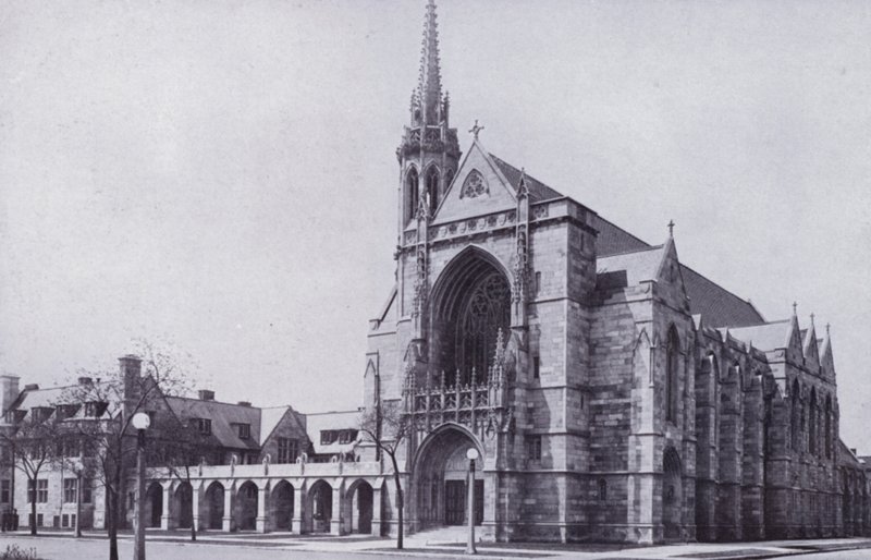 Chicago: Fourth Presbyterian Church (s/h-billede) af American Photographer (after)