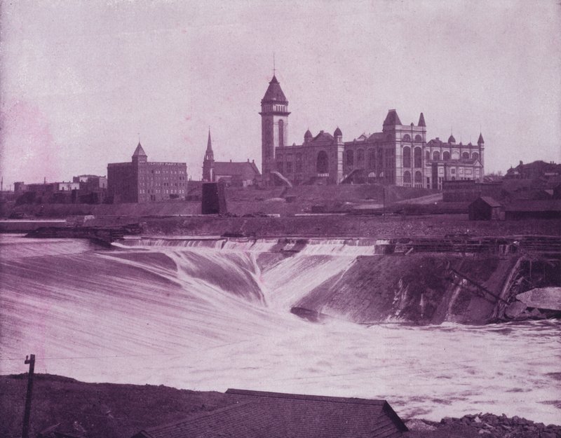 Falls of St Anthony (s/h foto) af American Photographer (after)