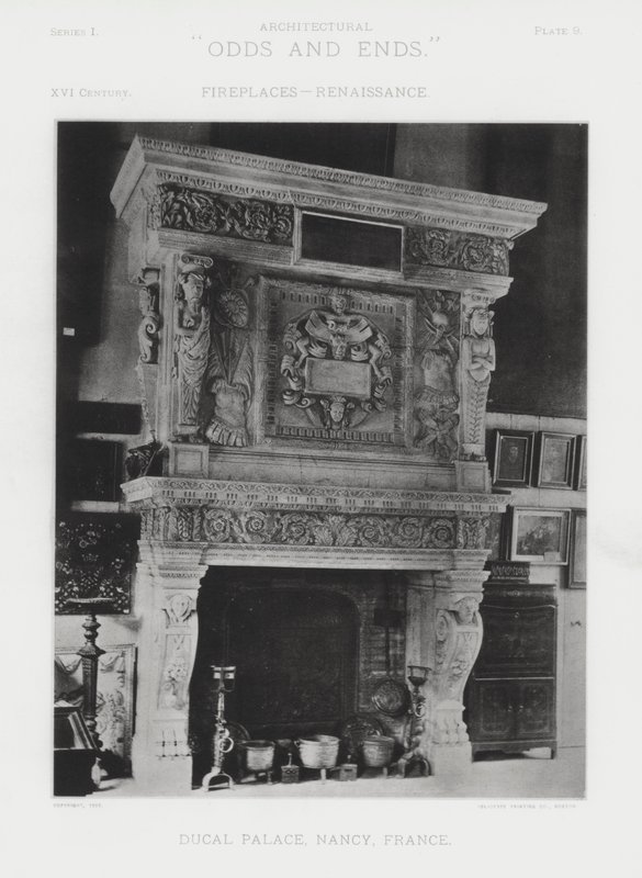Pejs: Ducal Palace, Nancy, Frankrig (s/h-billede) af American Photographer (after)
