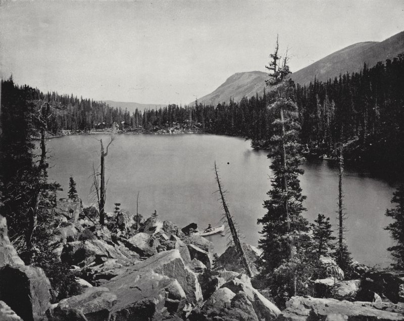 Green Lake, Colorado (s/h foto) af American Photographer (after)