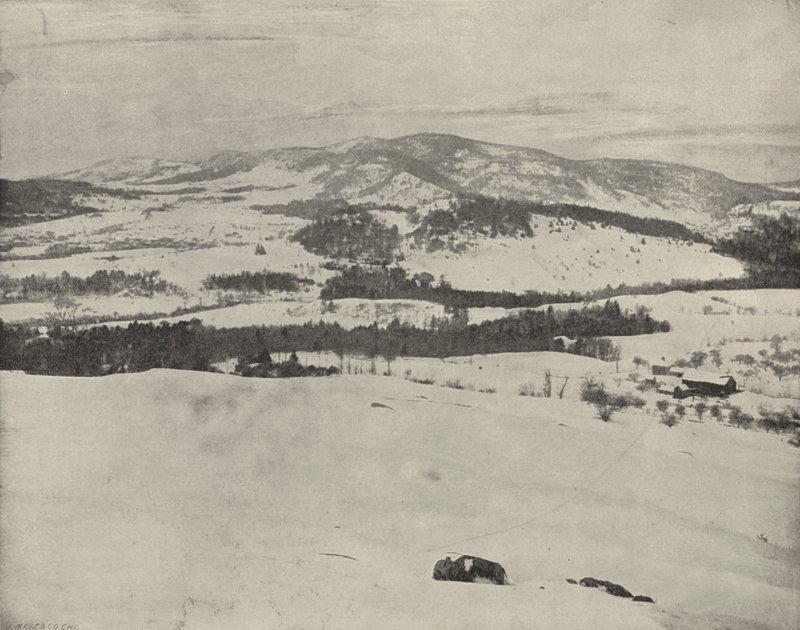 Green Mountains of Vermont (s/h foto) af American Photographer (after)