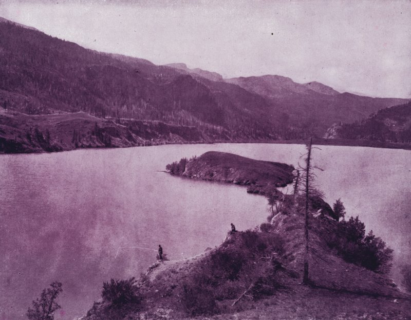 Lake San Cristoval, i skødet af Ouray Mountains, Colorado (s/h foto) af American Photographer (after)