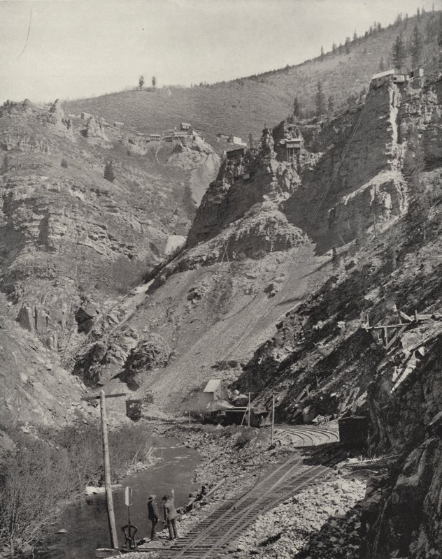 Miner i Eagle River Canyon, Colorado (s/h-billede) af American Photographer (after)