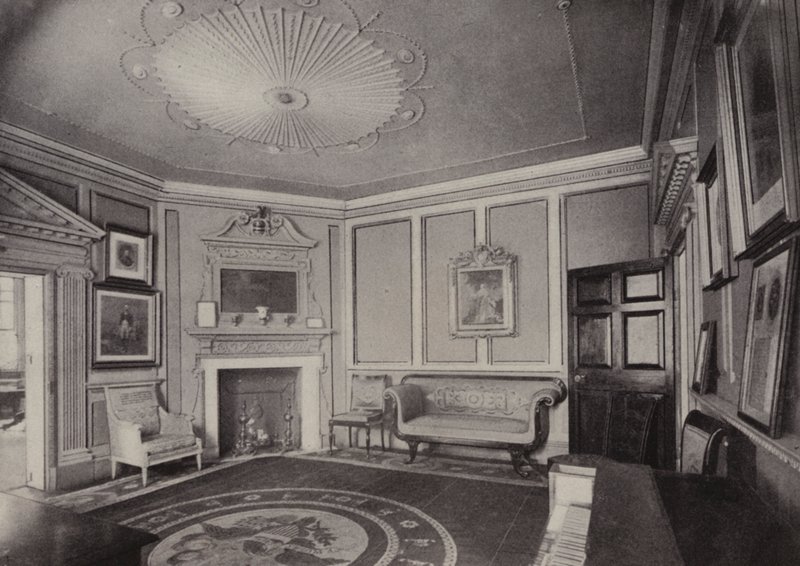 Mount Vernon: West Parlour (s/h foto) af American Photographer (after)