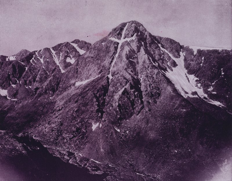 Mountain of the Holy Cross, Colorado (s/h foto) af American Photographer (after)