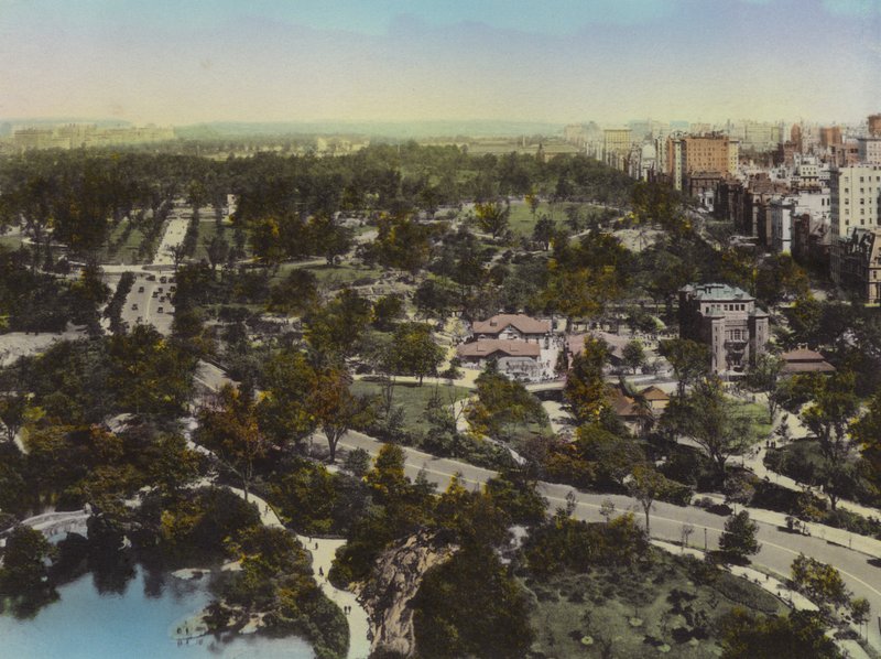 New York: Central Park; The Mall og Zoo; Fifth Avenue (foto) af American Photographer (after)