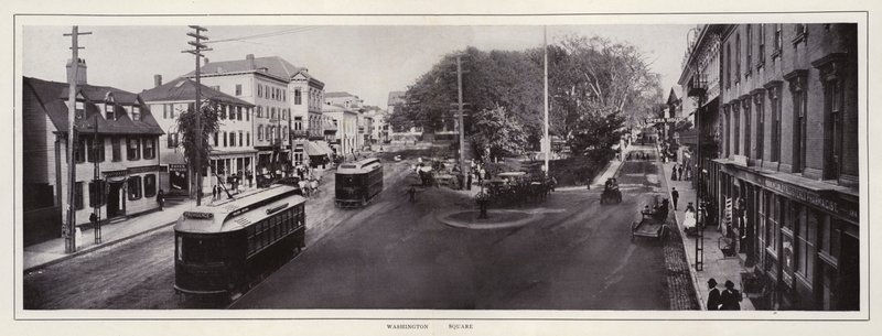 Newport, Rhode Island: Washington Square (s/h foto) af American Photographer (after)